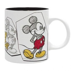 taza Mickey Mouse esbozos