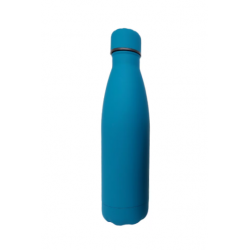 Botella termo azul