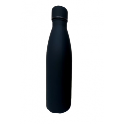 Botella termo negra