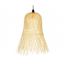 Lámpara de techo de bambú