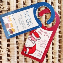 Colgador puerta Navidad y...