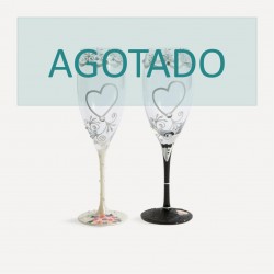 Copas cava pareja de lolita