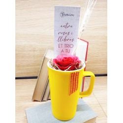 Sant Jordi Tassa + rosa de...